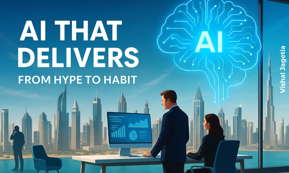 🤖 AI That Delivers — From Hype to Habit: Turning Artificial Intelligence into Everyday Efficiency