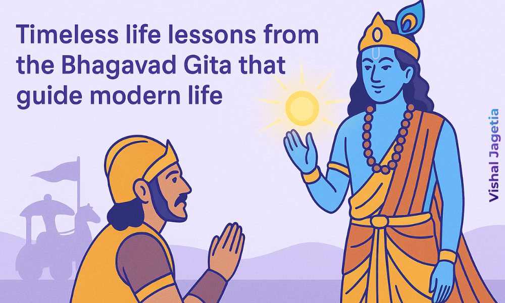 5 Life Lessons From the Bhagavad Gita That Still Matter in 2025